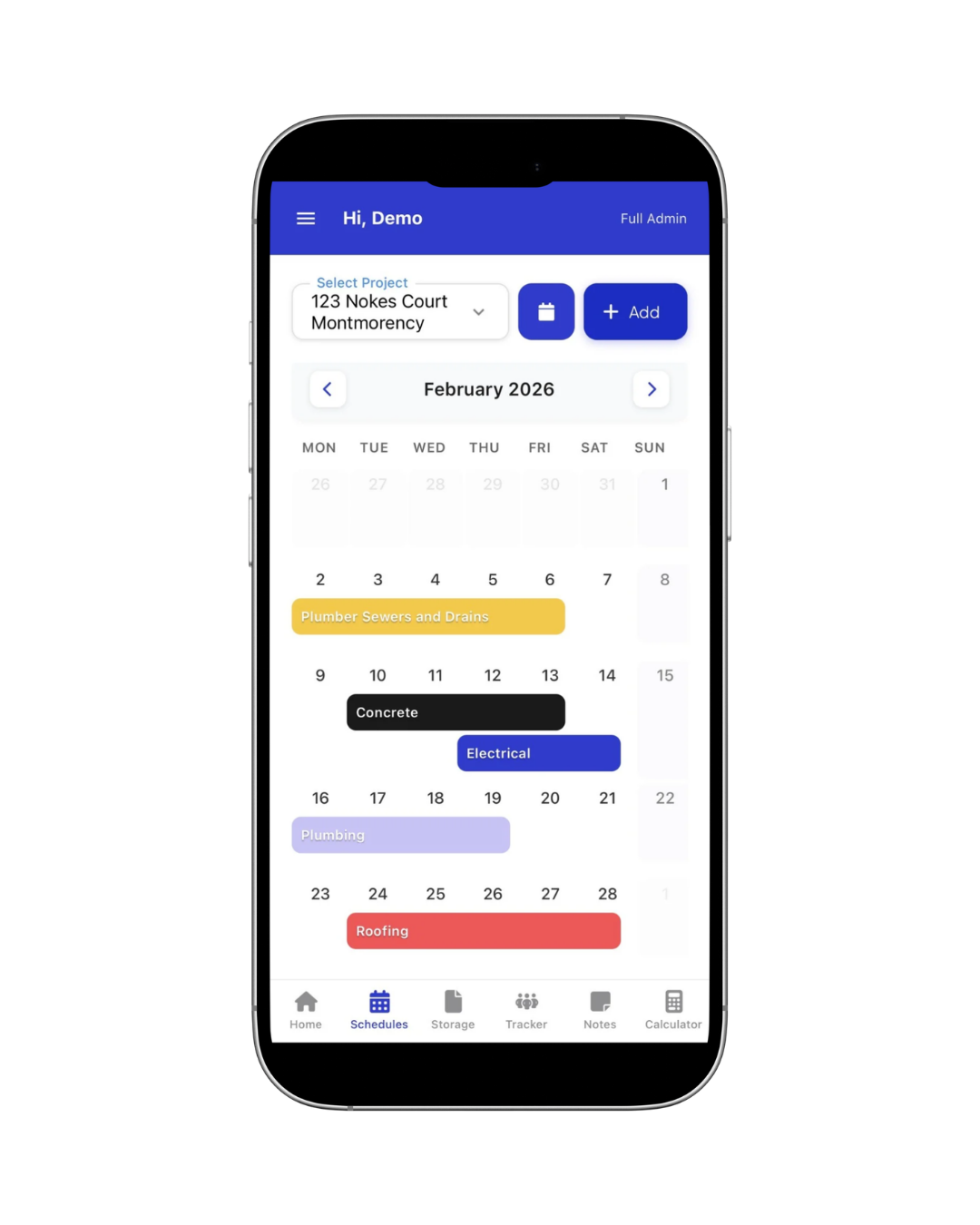 Built Simple Scheduling